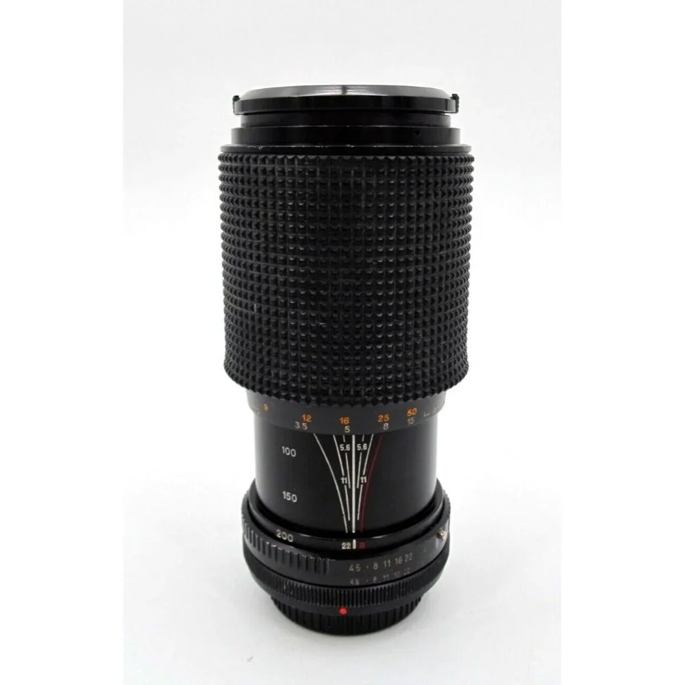 RMC Tokina EMZ Camera Lens 80-200mm F/4.5 Manual Telephoto Canon FD Mount